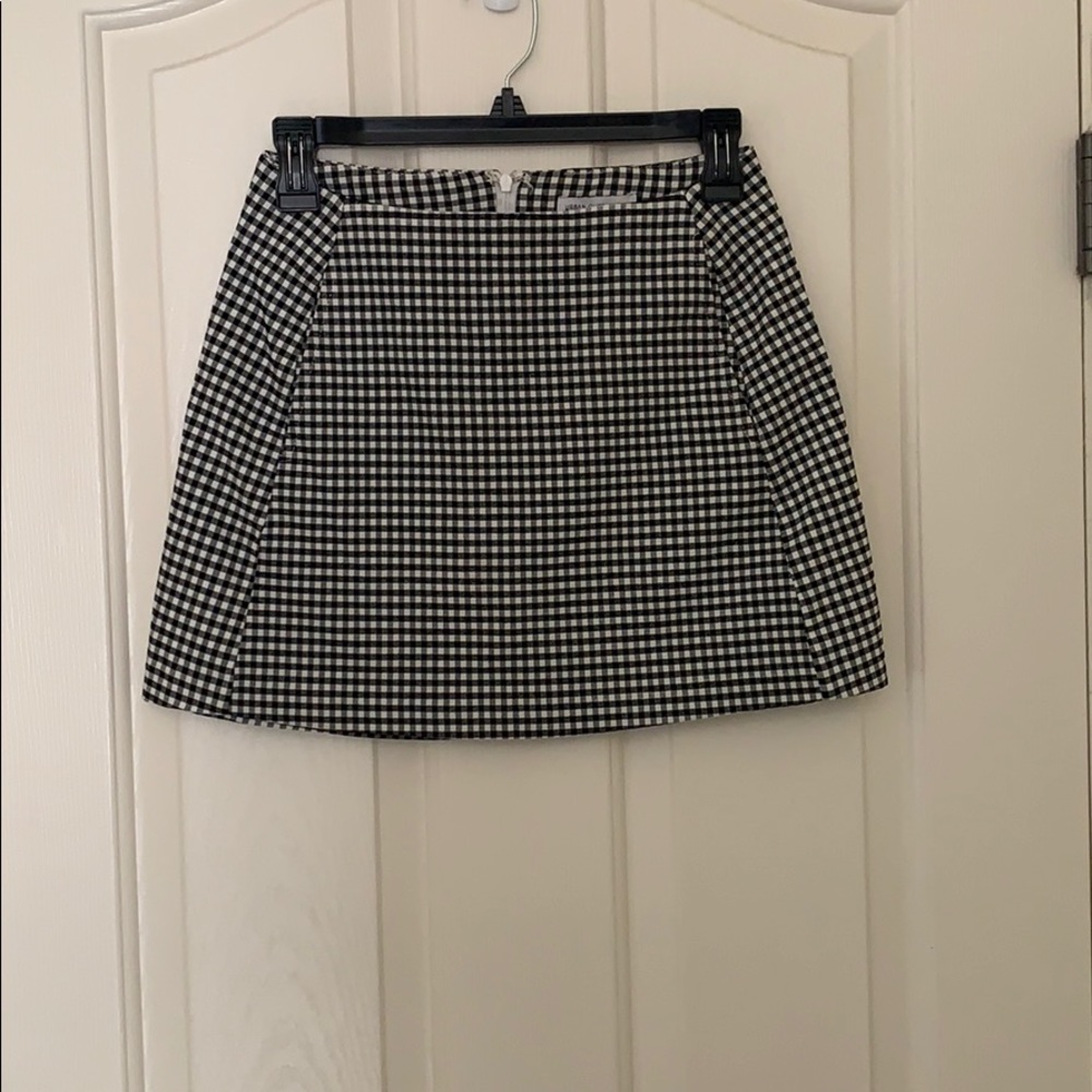 Irban outfitters houndstooth skirt